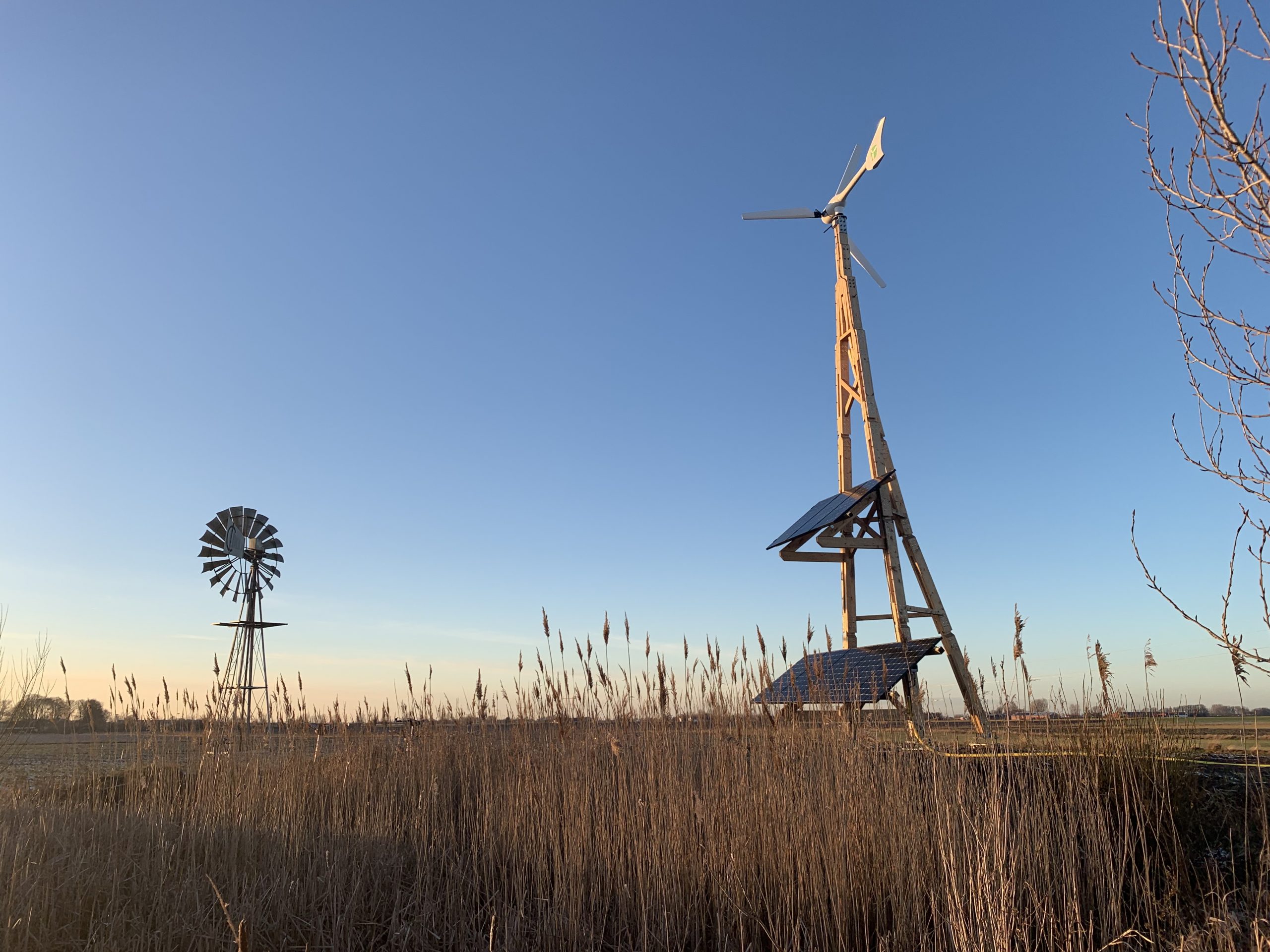 Headerbs Moteur D'éolienne à énergie Solaire, Ornement de Carillon