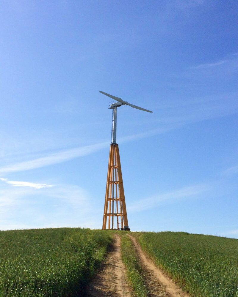 småskaligt vindkraftverk hemma, egen el