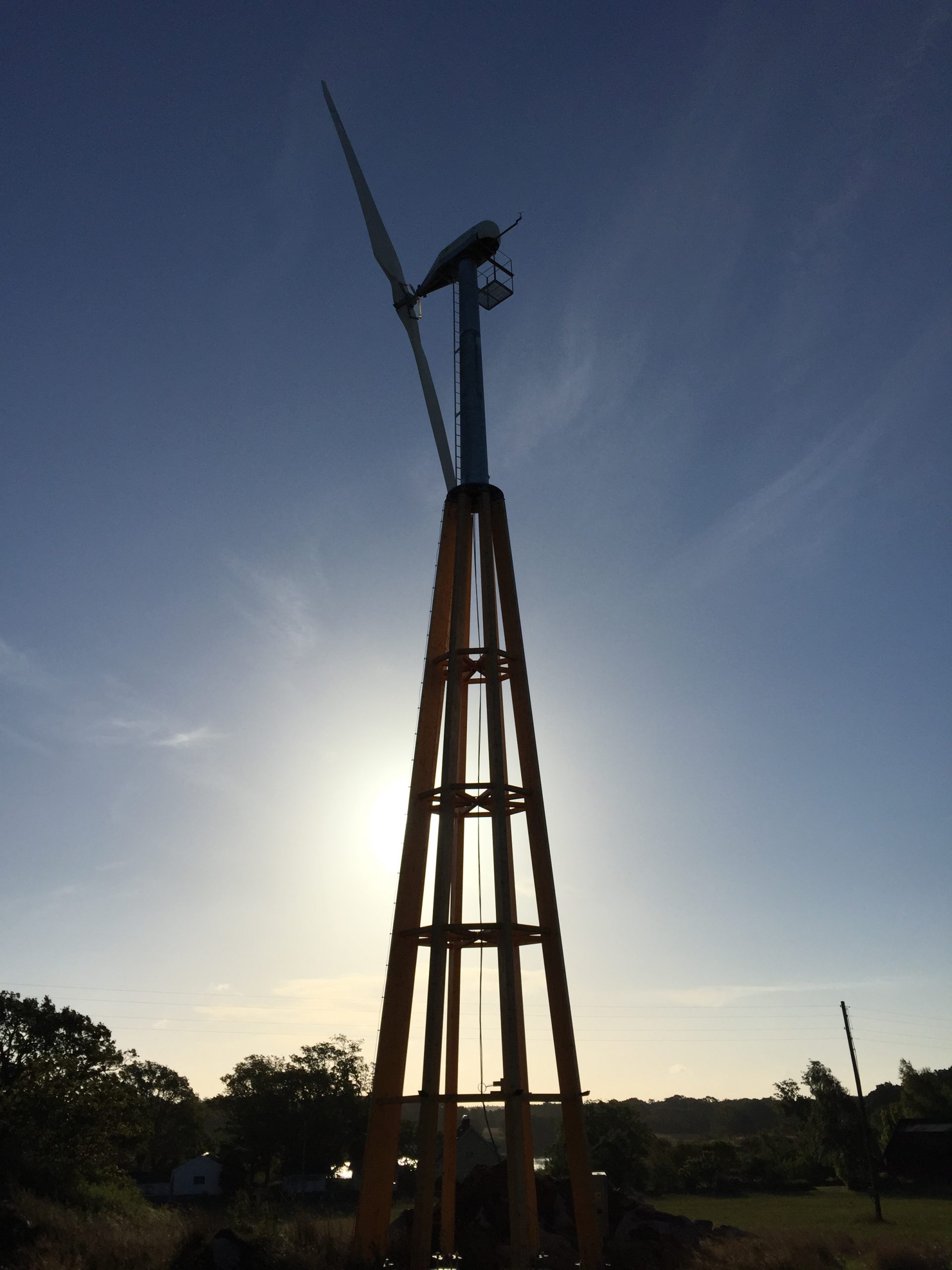 small residential wind turbine